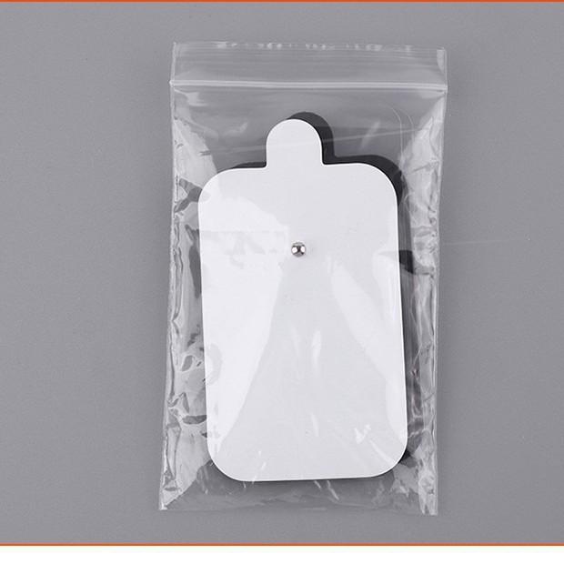 Compact EMS White Electrode Pad for Home Physiotherapy Use