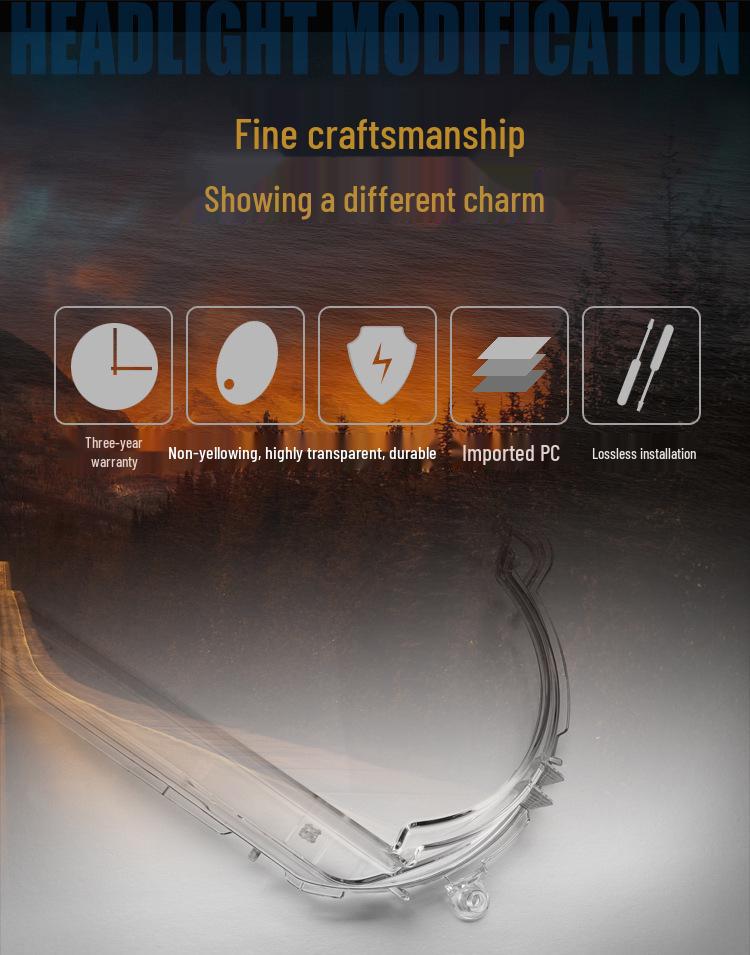 Capac Far Executiv Range Rover pentru Modelele 2010-2012 Carcasă Lampă Față