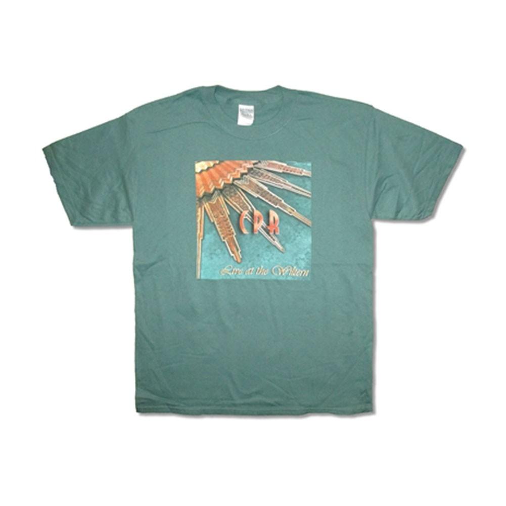 Men s CPR Live At The Wiltern T-shirt Large Green S