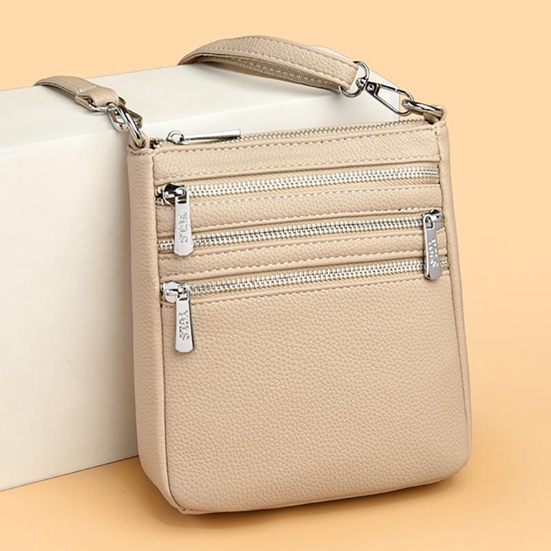 New Women's Shoulder Bag Handbag Woman Square Bag PU Leather Lady Messenger Bag Handy Bag For Women Crossbody Bag Phone Purse