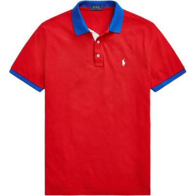 Polo Color Block Small Pony Embroidered Fitted Short Sleeve Polo Shirt Men Tops MNPOKNI1N821134-600