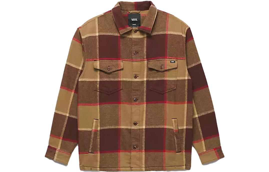 Vans Norbeck Рубашки Мужские Мультиколор Воротник Умеренная Рубашка VN000AAYCLY M