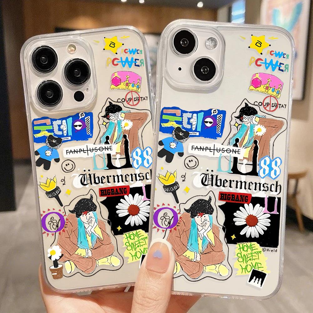 Acrylic Phone Case for iPhone 11 12 13 14 Pro 12 14 16 Pro Max for Samsung A16 A36 A56 S24 FE High-quality Painted Anti-fall Mobile Phone Case