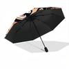 Luffy StrawHat Automatic Folding Umbrella with Sturdy Iron Frame, Portable Compact Travel Umbrella All-Season Use Parties 0807053