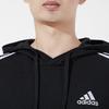 adidas Sweatshirts Men's Black Hooded Moderate Regular GK9062