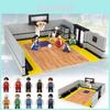 Basketball Training Arena Building Blocks With Plastic Material For Kids And Diy Play
