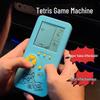 Handheld-Spielkonsole Tetris 8090 mit großem Bildschirm und augenschonend: Nostalgisches klassisches pädagogisches Kinderspielzeug.