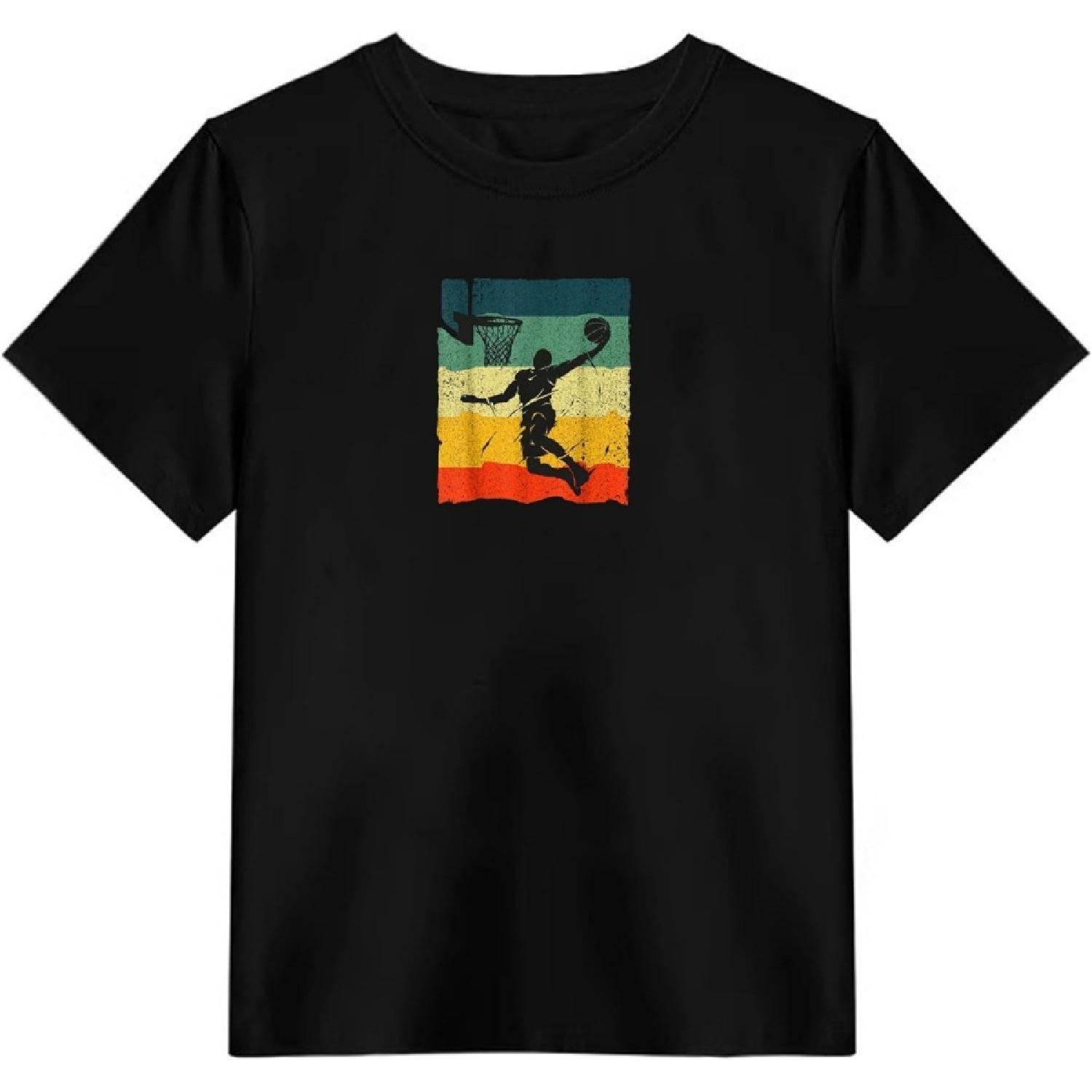 

Cool Basketball Art for Men Women Vintage Basketball Player T-Shirt XXXXXL різнокольоровий