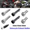Removable Motorbike Muffler Baffle Adjustable Metal Muffler Pipe Exhaust Pipe Tuning