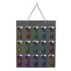 Suporte de Feltro com 15 Compartimentos para Óculos de Sol e Óculos de Grau, Exibição de Armazenamento, Bolsa Suspensa, Bolso de Parede, Caixa Organizadora
