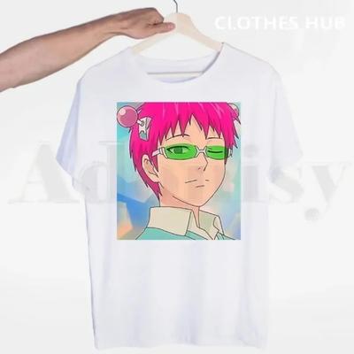 The Disastrous Life Of Saiki K Kusuo No Psi Nan Tshirts Unisex Fashion Summer T-shirts Tshirt Top Tees Streetwear Harajuku Funny