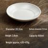 Ru Han Ceramic Divided Dinner Plate