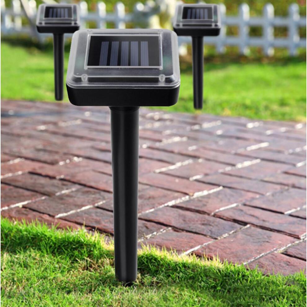 Solar Ultrasonic Vibration Rat Repellent Snake Repellent Pest Lawn Garden Courtyard Rat Repellent