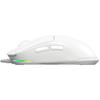 LORGAR MSA10 Gaming Mouse, Wired Ultralight, White