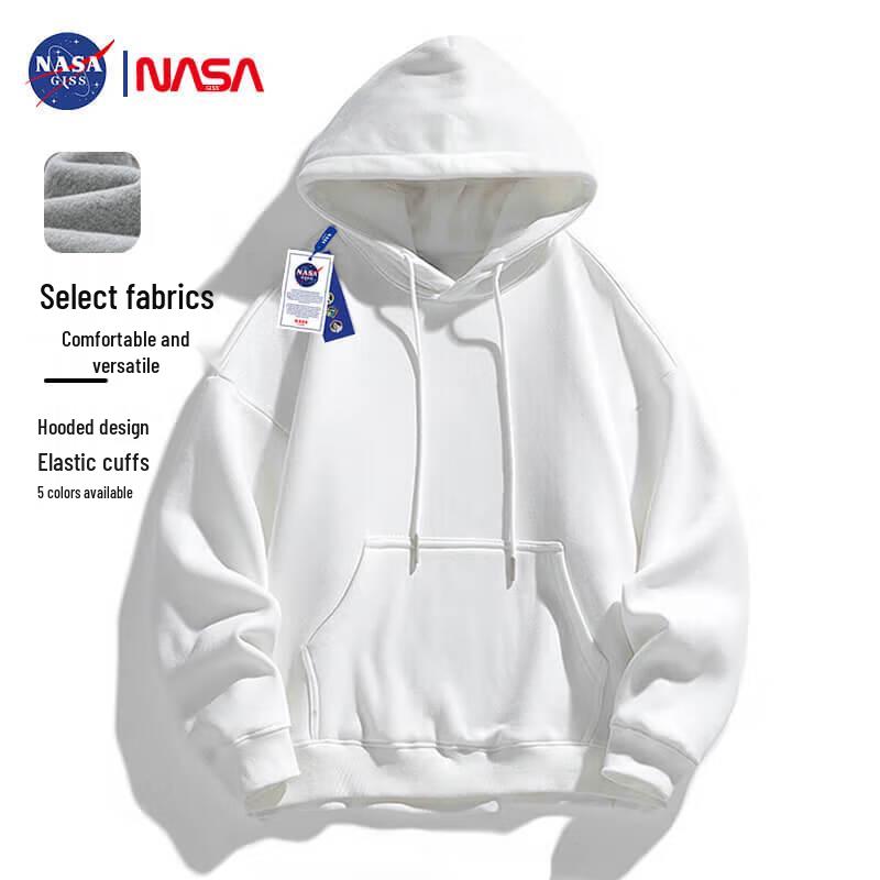 Толстовка с капюшоном с логотипом NASA GISS 3XL