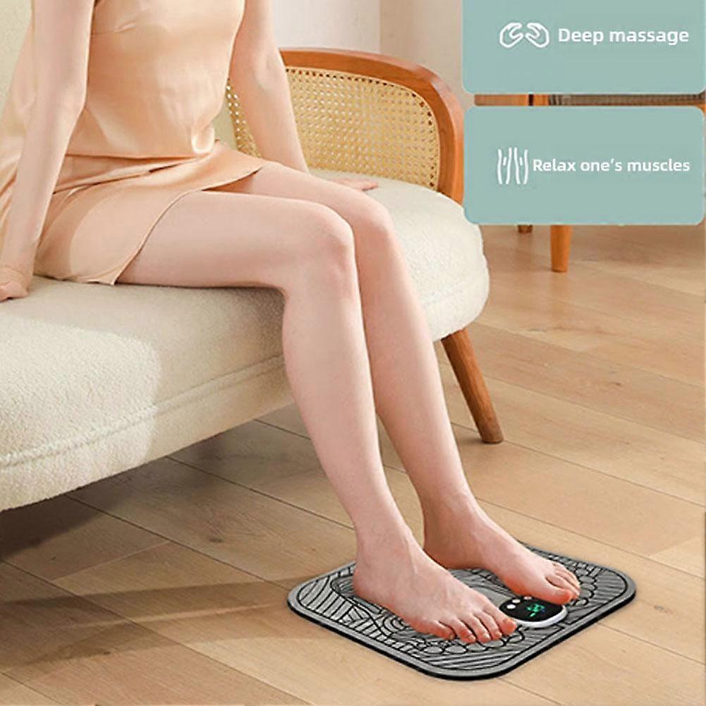 Smart Foot-Massage Pad Feet-Massager Improve Blood Circulation Rela X Muscles