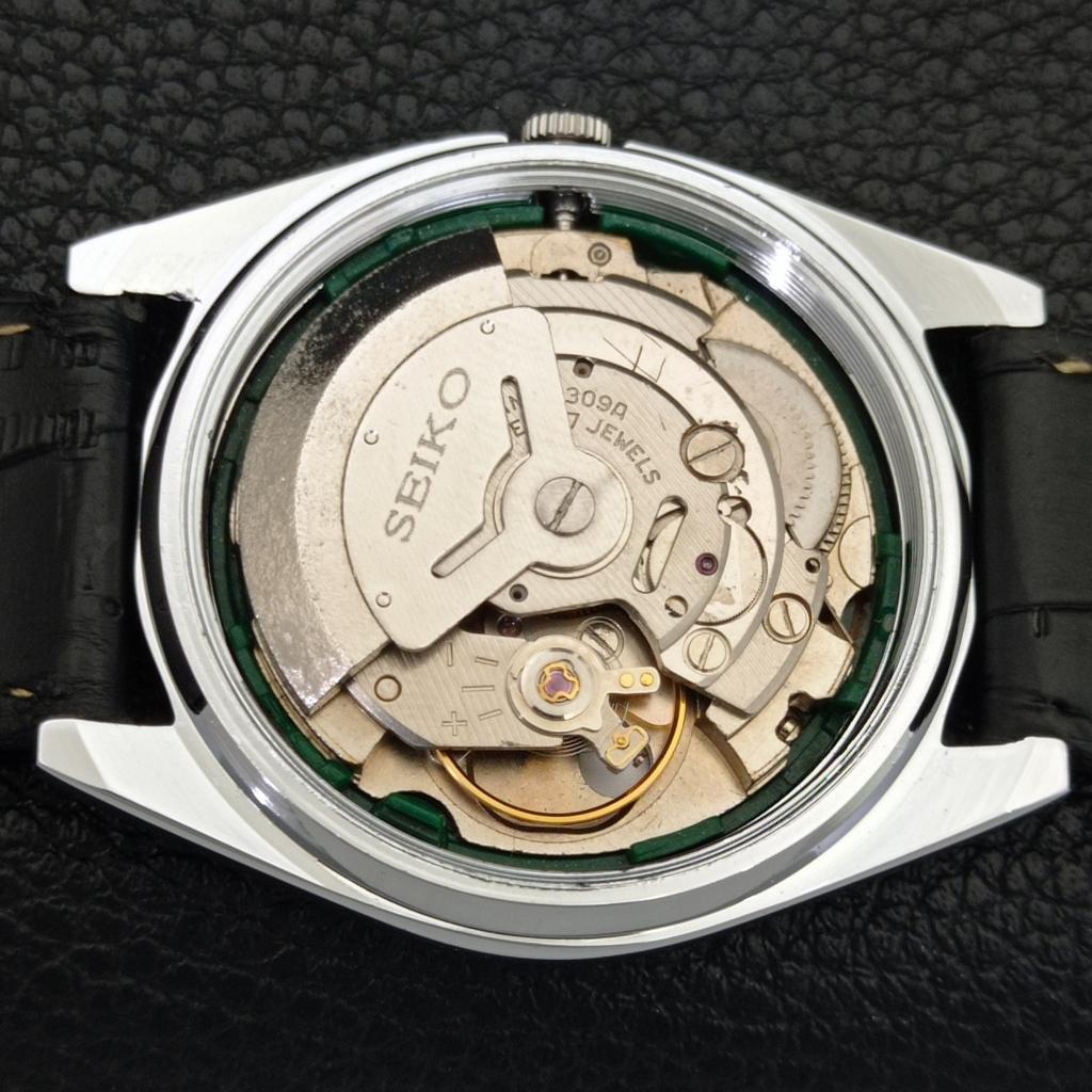 VINTAGE SEIKO 5 AUTOMATIC 6309A REFURBISHED JAPAN MENS WHITE WATCH a441684-1 Sk-a441684