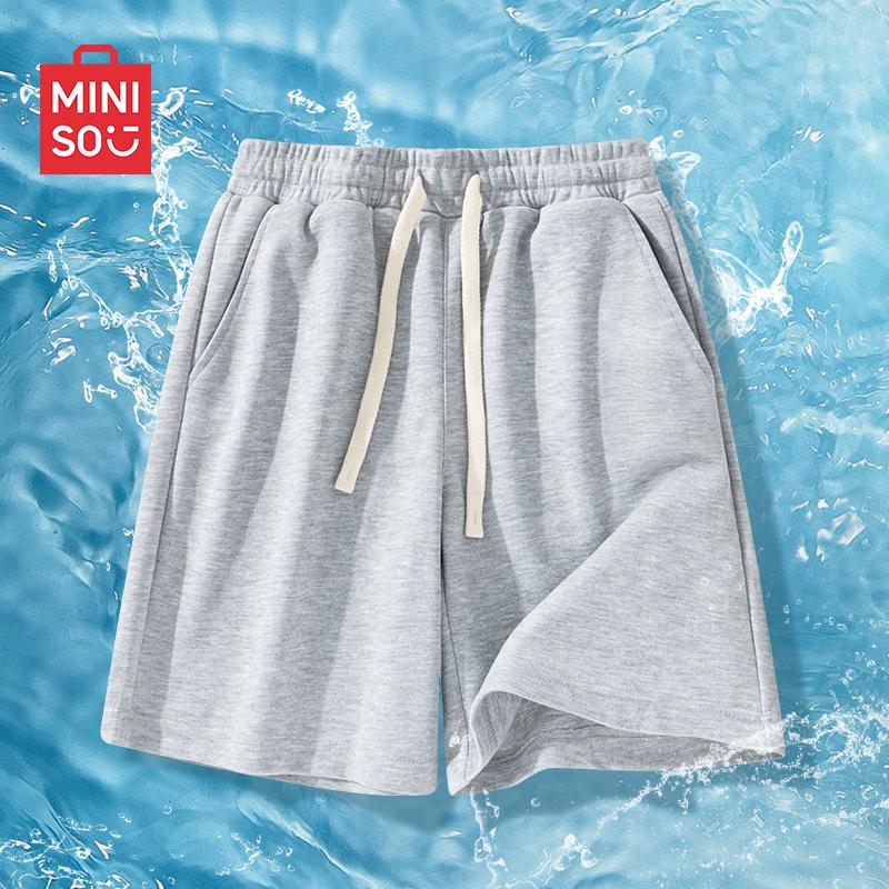 

MINISO Men s Summer Casual Drawstring Shorts 2XL