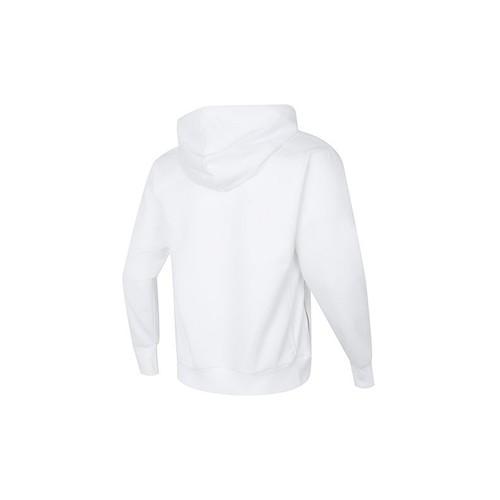 Nike large letter print casual sports hoodie for men in white
