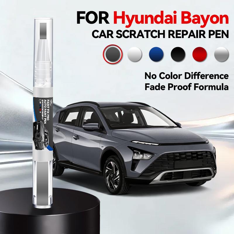 

Purpose Vehicle For Hyundai Bayon Paint Repair Pen Touch Up Scratch Remover DIY Auto Accessories Black White Blue Gray
