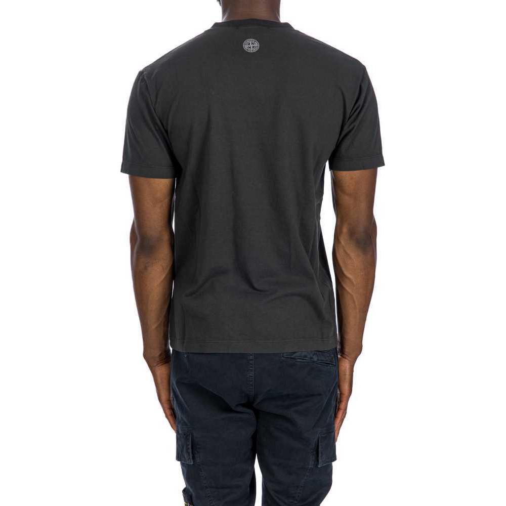 STONE ISLAND T-shirt à col rond imprimé logo 81152NS80-V0062