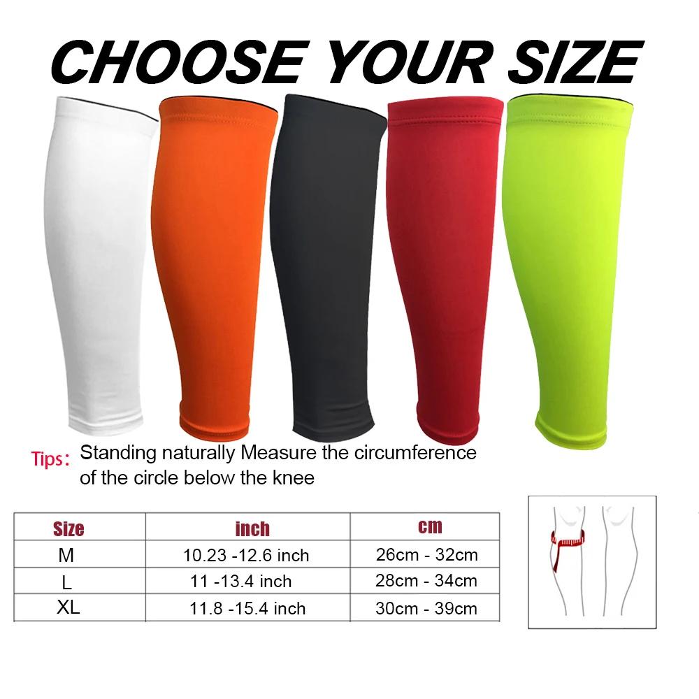 1Pcs Calf Compression Sleeves 20-30Mmhg For Men Women Shin Guard Support Leg Socks For Shin Splint Cycling Running