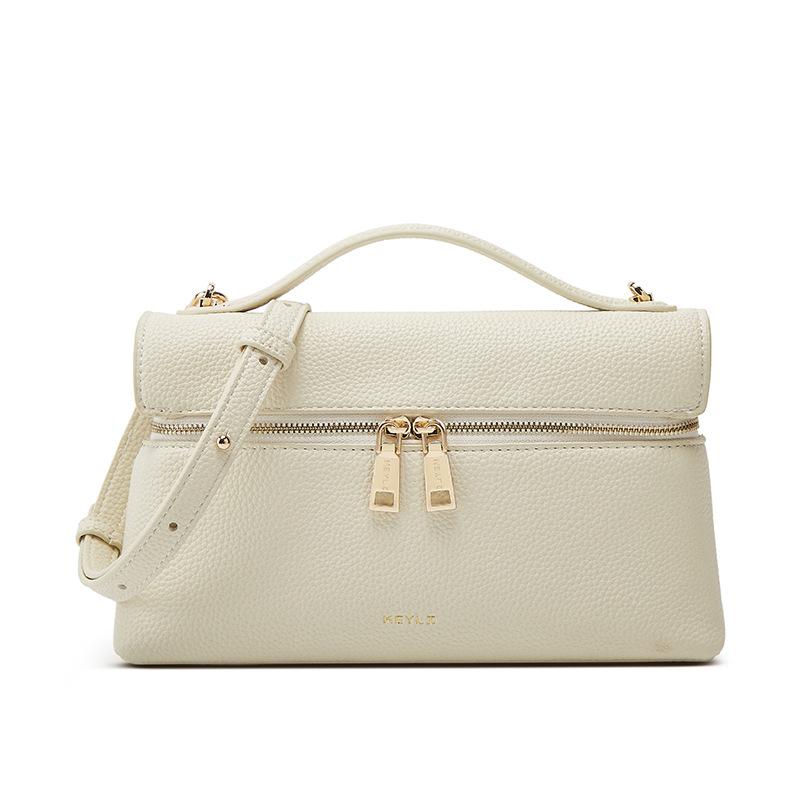 High-end Fashion Lunch Box Women's Bag Simple and Versatile Portable Small Square Bag New Popular Shoulder Messenger Bag Women