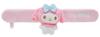Onda Sanrio My Melody Personagem Fofo Mascote Pelúcia Pulseira de Botão, Pulseira de Pulso, Acessório,