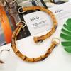 EcoChic Handmade Woven Bag Handles | Resin Bamboo-Style Crafted Plastic Carry Loops, DIY Replacement Handles for Handbags