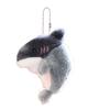 Chaveiro de Pelúcia de Tubarão Fofo, Pingente de Animal de Pelúcia Macio para Bolsa Mochila, Pingente de Chaveiro de Criatura do Oceano Kawaii, Presente para Crianças Meninas