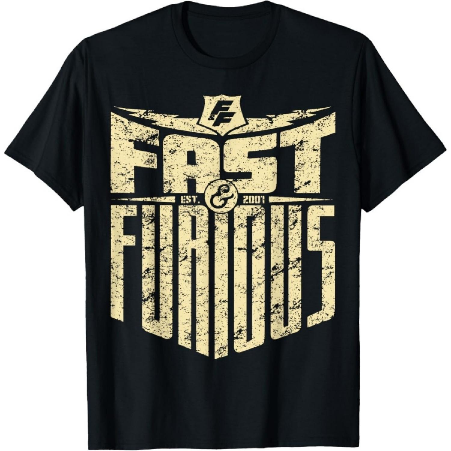 

Fast & Furious Cool Shield Logo T-shirt T-Shirt XXXXXL чорний