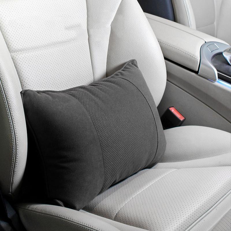 High-Grade Car Neck Pillow For Mercedes Benz Maybach - Breathable Hole Car Headrest Auto Lumbar Pillows Interior Accessories