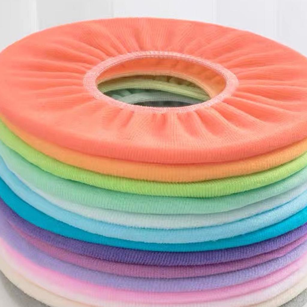 Miękka Nakładka na Deskę Sedesową do Łazienki Rozciągliwa Zmywalna Nakładka na Poduszkę na Deskę Sedesową Uniwersalny Rozmiar O