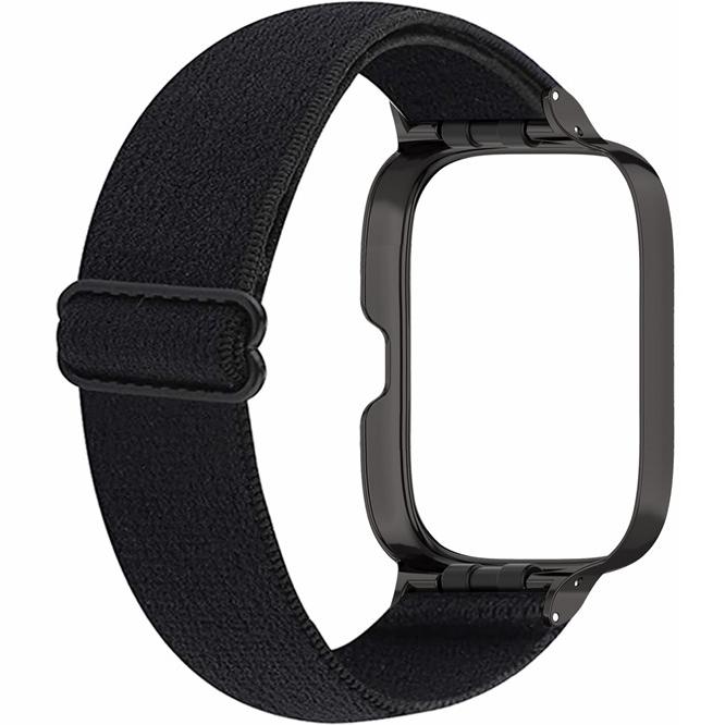 Nylon strap for Xiaomi Redmi Watch 3 Active, black