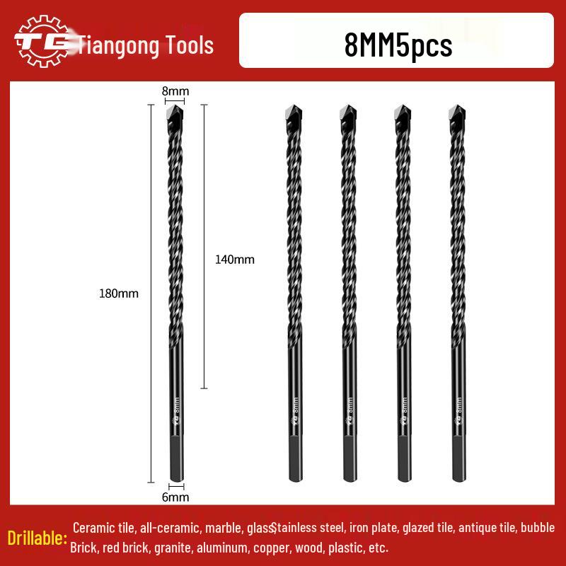 Tiangong Triangular Alloy Tile & Concrete Drill Bit
