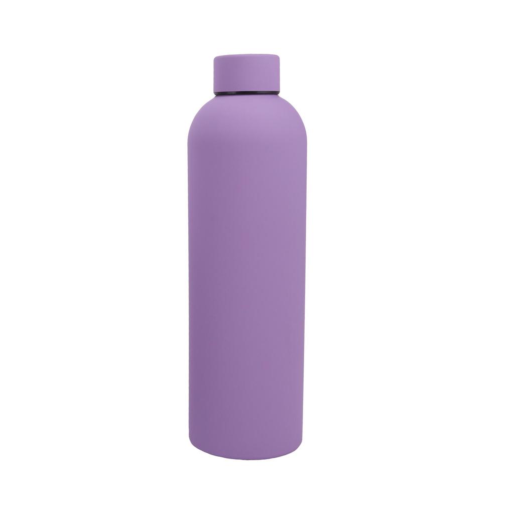 750ml Frosted Stainless Steel Sports Thermos Bottle with Narrow Mouth