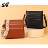 New women's bag fashion cowhide bag soft leather oblique span bag multi-functional leisure bag leather shoulder bag