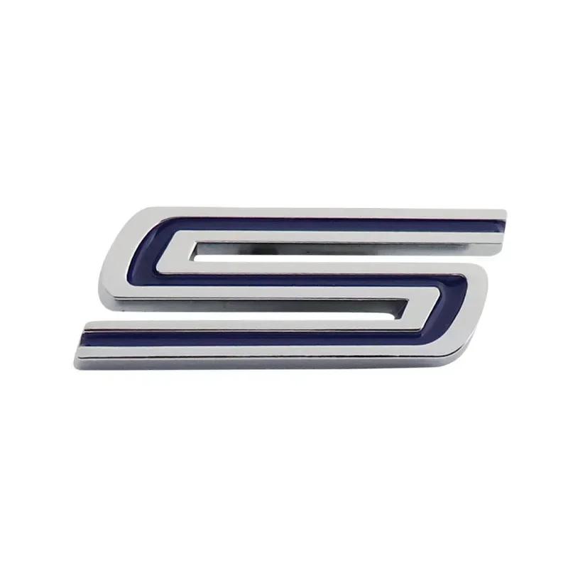 3D Premium S-Klasse Kotflügel Kofferraum Heck IKHJA5 Aufkleber Emblem Abzeichen Sticker Für Sport Edition