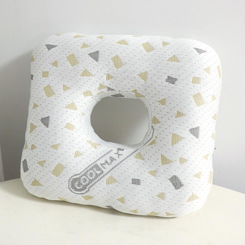 TEMU Ear Protection Pillow for Pierced Ears - Anti-Pressure, Hollow Design for Comfort