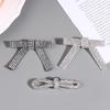 3/6Pcs  Shiny  Bow Brooch Collar Pin Clothing Accessories For Diy Garment Shoe Bag Jewelry Making Accessories