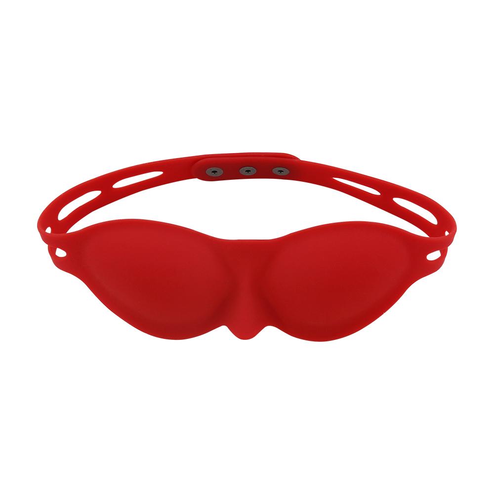 Silikon-Augenbinde, weiche Augenklappe, Maskerade, Rollenspiele, erotische Augenmaske, Flirt-Sklavenfesseln, Sexspielzeug für Paare, BDSM
