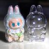 1Pc Transparent Protective Acrylic Storage Case For Plush Dolls Display Bag for Korea Kpop Exo labubu v2 sitting party no doll
