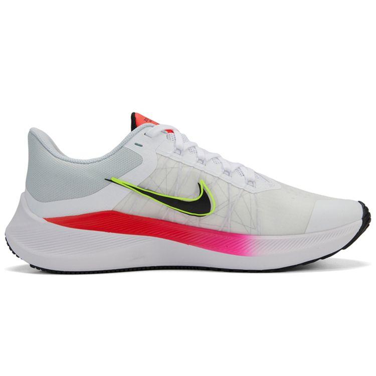 Nike Winflo 8 Rawdacious Men Sneakers White Bright-Crimson Total-Orange CW3419-100