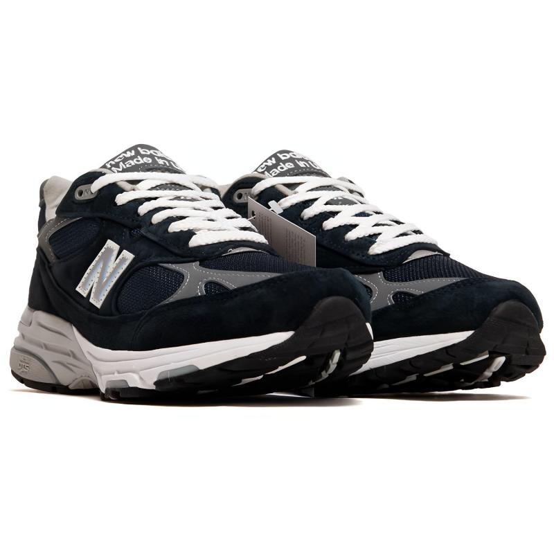 New Balance 993 Kith Navy Standard Width Sneakers MR993NV