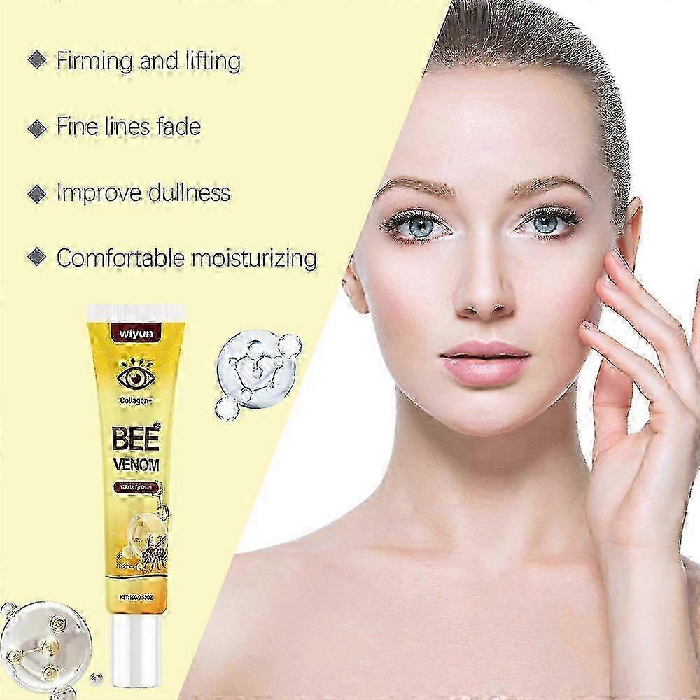 Bee Venom Eye Cream Remove Dark Circles Lightening Anti Eye Bag Puffiness Firming Skin Fade Fine Lines Nourish Lifting Skincare