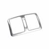 Silver Titanium Back Row Air Outlet Vent Cover Trim For Benz 2007-2014 C-Class
