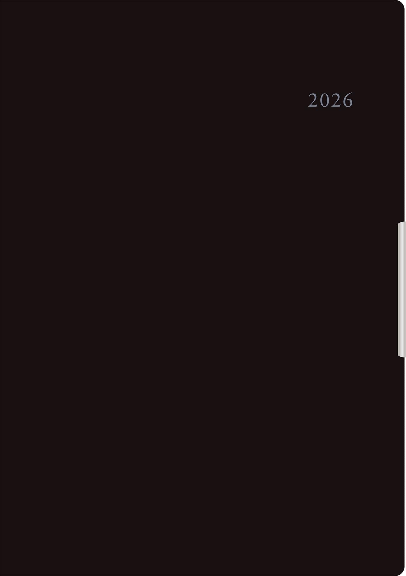 Takahashi Planner 2026 April Start B6 Weekly Ferte 3 Black No.884