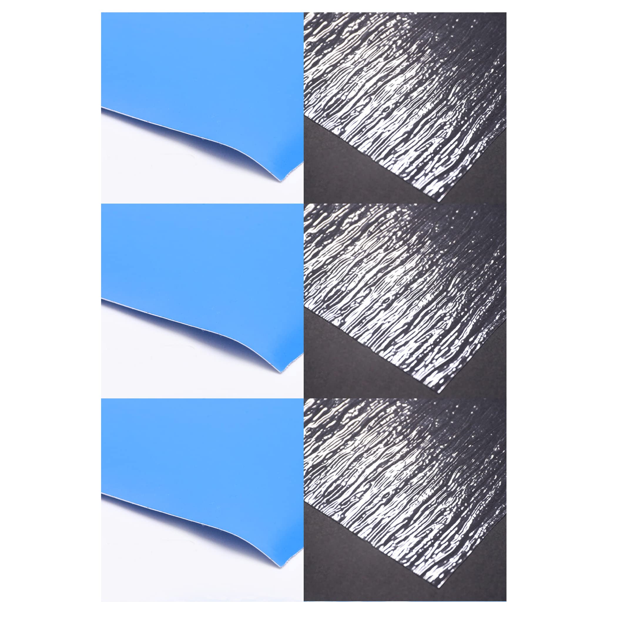 

HAMILO Diorama Water Surface Sheets for Model and Blue Sheets of Seas, Rivers, Lakes, (Set 3) синий