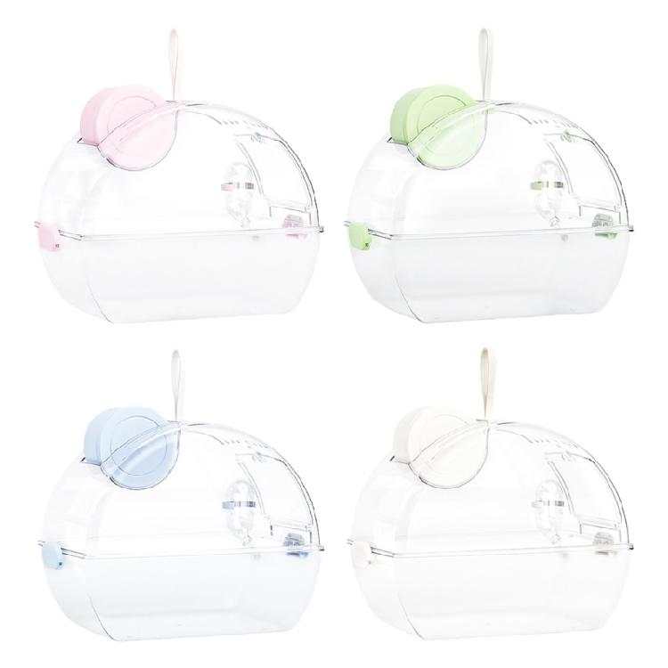 Small Animal Hamster Guinea Pigs Carriers with Water Dispenser for Travel