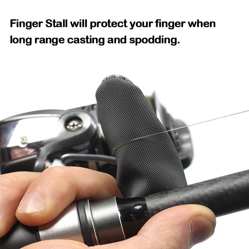 1pc Karpfen Angeln Finger Stall Einzigen Finger Protector Angeln Handschuhe Ein Finger Nicht-Slip Für Karpfen Angeln Tackle-Tool